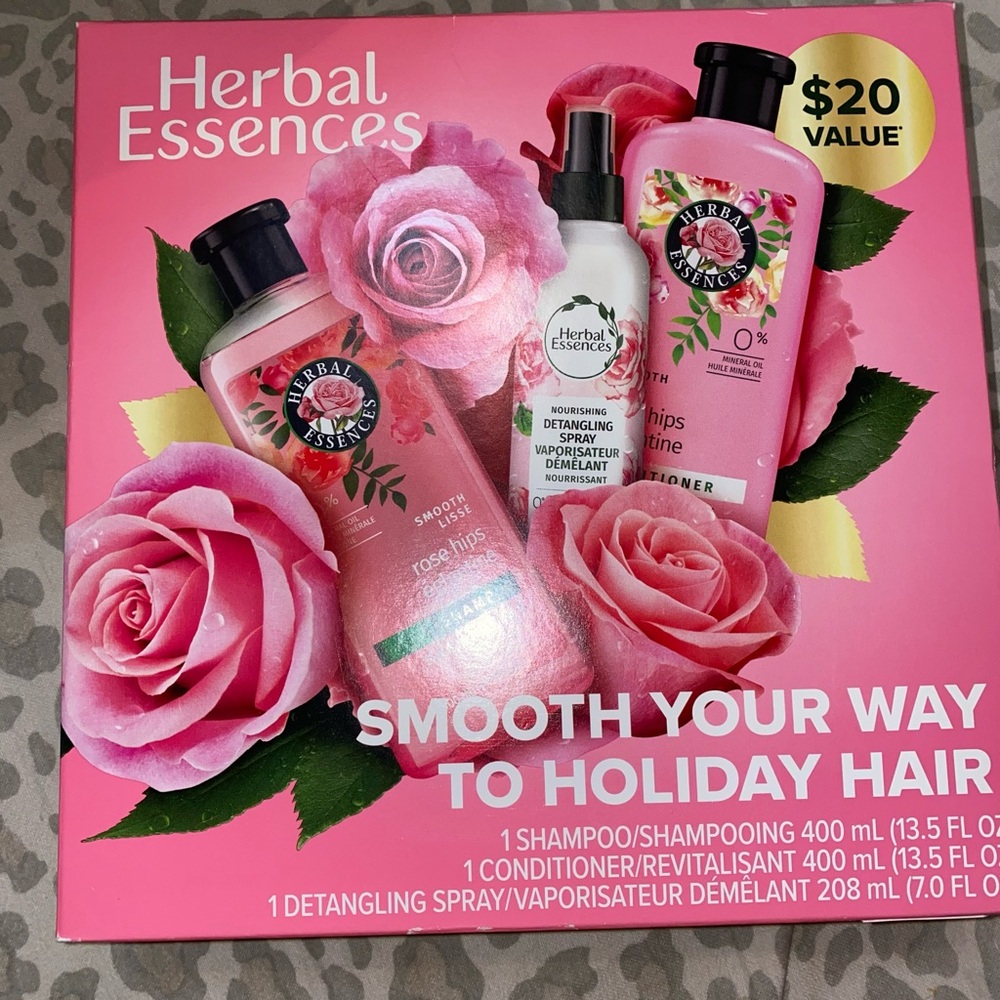 Herbal Essences Rose Hips Shampoo Set - Pink